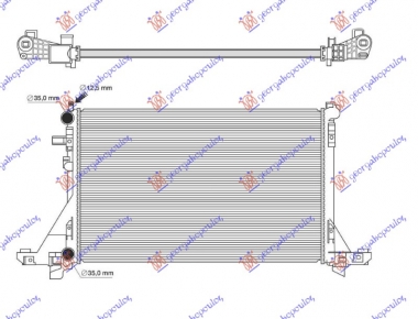 HLADNJAK MOTORA 2.3 DCI DIZEL (MANUELNI/AUTOMATSKI) (773x469) (NRF)