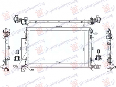 HLADNJAK MOTORA 2.3 DIZEL (MAN) (CEVI DIJAGONALNO) (773x478)
