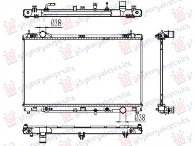 HLADNJAK MOTORA 2.5 BENZIN (AUTO) (400x720)