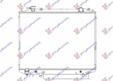 HLADNJAK MOTORA 2.5/3.0 TDCi DIZEL (AUTO) (450x635) (KOYO)