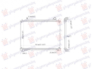 HLADNJAK MOTORA 3.0/5.0 BENZIN/DIZEL (MAN) (705x485)