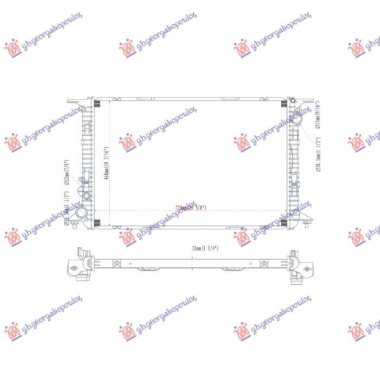 HLADNJAK MOTORA 4.0 BENZIN (S) (MAN/AUTO) (720x462) (NISSENS)