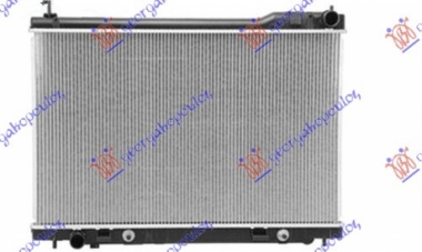 HLADNJAK MOTORA 4.5i 32V (45x72.7x16) (NISSENS)
