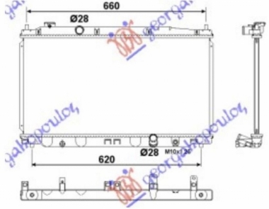 HLADNJAK MOTORA BENZIN (MAN) (35x68x16) (KOYO)