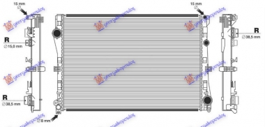 HLADNJAK MOTORA BENZIN/DIZEL (MAN/AUTO) (640x440x26) (KOYO)