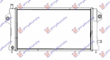 HLADNJAK MOTORA DODATNI 2.0 HIBRID (525X280X25) (KOYO)