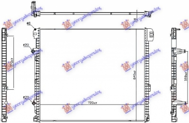 HLADNJAK MOTORA DODATNI 2.0 TDI DIZEL (MAN) (720x628) (NRF)
