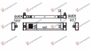 HLADNJAK MOTORA DODATNI 3.0 DIZEL - 4.4 BENZIN (460x90)