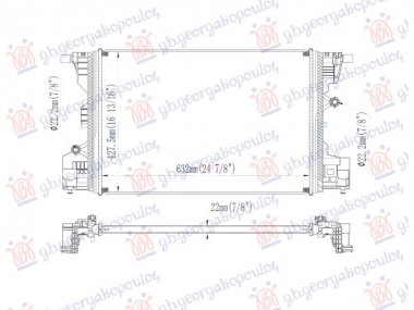 HLADNJAK MOTORA DODATNI BENZIN/DIZEL (632x423) (NRF)
