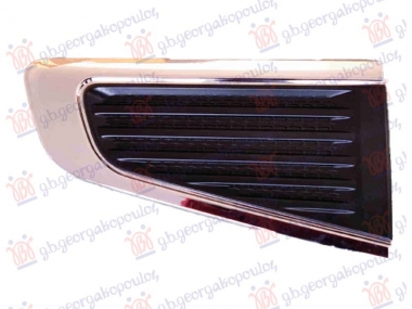 LAJSNA PREDNJIH VRATA GORNJA CRNA (HROM OKVIR)