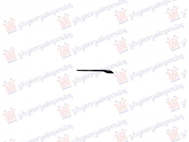 LAJSNA PVC MASKE DONJA SJAJ-CRNA