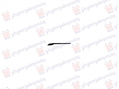 LAJSNA PVC MASKE DONJA SJAJ-CRNA