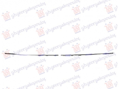 LAJSNA PVC MASKE HROM (SET 2 KOM)