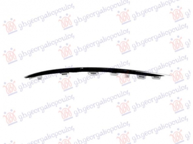 LAJSNA RESETKE PREDNJEG BRANIKA GORNJA SJAJ-CRNA (AMG-LINE)