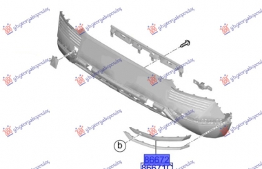 LAJSNA ZADNJEG BRANIKA BOCNA PM (PDC SENZOR) (O)