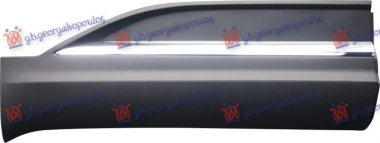 LAJSNA ZADNJIH VRATA SA HROM LAJSNOM