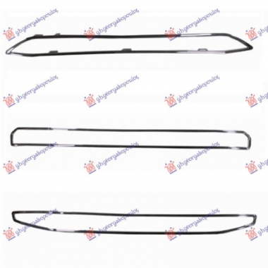 LAJSNE PVC MASKE HROM (SET 3 KOM)