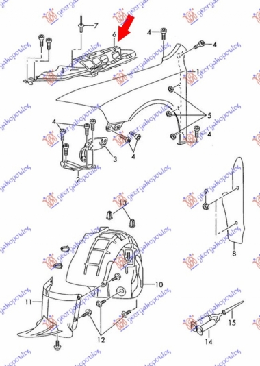NOSAC BLATOBRANA GORNJI (CELICNI)