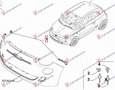 NOSAC PREDNJEG BRANIKA BOCNI PLASTICNI (O)