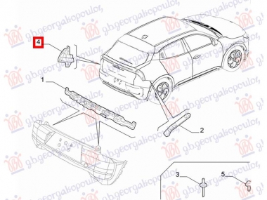 NOSAC ZADNJEG BRANIKA (O)