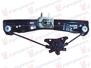 PODIZAC ZADNJEG PROZORA ELEKTRICNI (BEZ MOTORA) (G11)