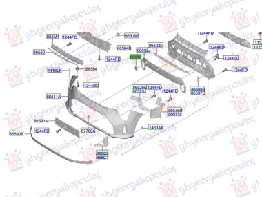 POKLOPAC KUKE PREDNJEG BRANIKA