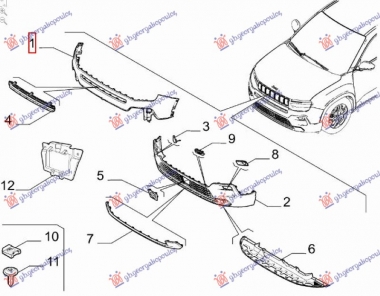PREDNJI BRANIK GORNJI (O)