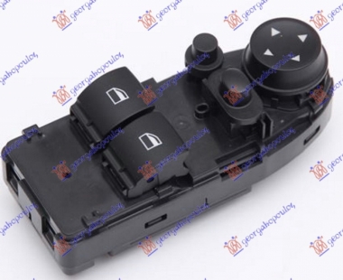 PREKIDAC U PREDNJIM VRATIMA (2 TASTERA) (ELEKTRO-SKLOPIV RETROVIZOR) (18 PIN)