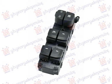 PREKIDAC U PREDNJIM VRATIMA (4 TASTERA) (LEVO AUTO) (18 PIN)