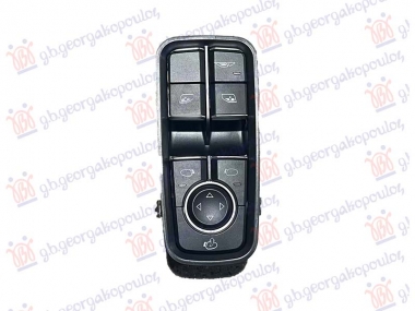 PREKIDAC U PREDNJIM VRATIMA (ELEKTRO-SKLOPIV RETROVIZOR/KROV) (16 PIN)