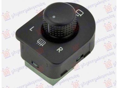 PREKIDAC ZA RETROVIZOR ELEKTRO-SKLOPIV (ZELENI PRIKLJUCAK) (10 PIN)