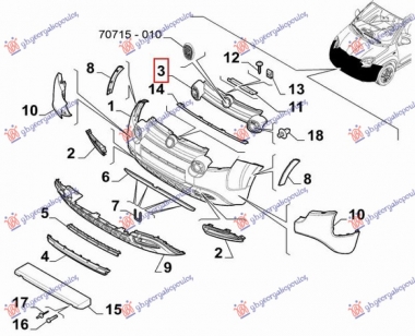 PVC MASKA (CROSS) (O)