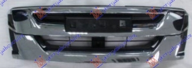 PVC MASKA KOMPLET-CRNA HROM OKVIR