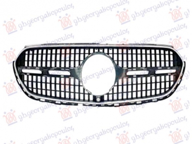 PVC MASKA UNUTRASNJA CRNA (HROM OKVIR)