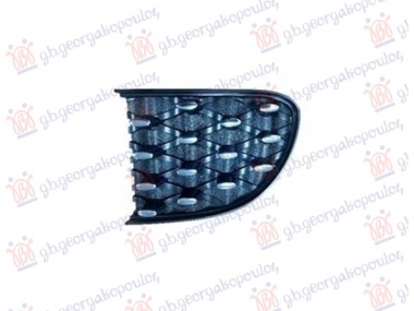 RESETKA PREDNJEG BRANIKA (BEZ MAGLENKE) CRNA-HROM (LOUNGE)