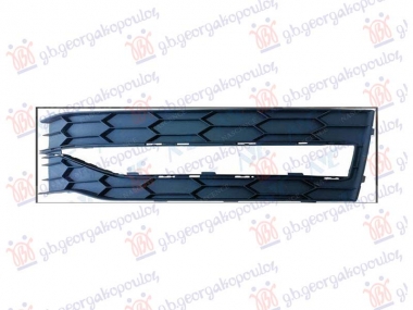 RESETKA PREDNJEG BRANIKA CRNA (SA MAGLENKOM) (OTVOR ZA LAJSNU)
