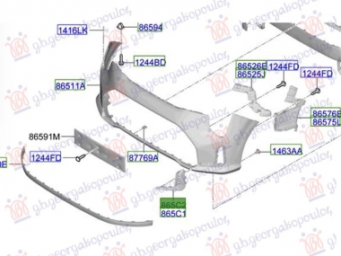 RESETKA PREDNJEG BRANIKA (O)