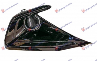 RESETKA PREDNJEG BRANIKA SJAJ-CRNA (BEZ MAGLENKE)