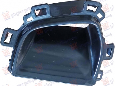 RESETKA PREDNJEG BRANIKA (USMERIVAC VAZDUHA) SJAJ-CRNA (JCW)