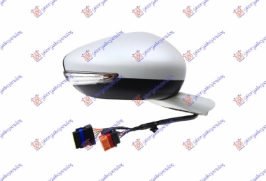 RETROVIZOR EL. PM PREK. SENZ. 10+2P A KV