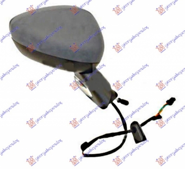 RETROVIZOR ELEKTR GREJ. PM (SA ST SVETL)