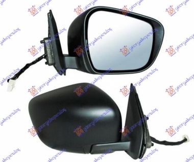 RETROVIZOR ELEKTRICNI CRNI (KONVEKSNO)