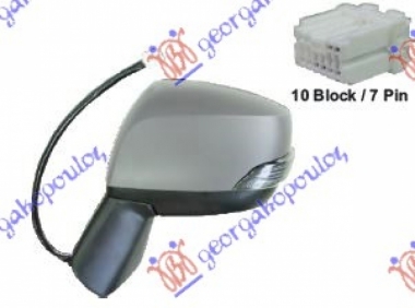 RETROVIZOR ELEKTRICNI GREJ. PM (SA SVET)