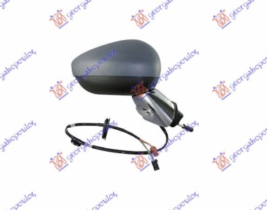 RETROVIZOR ELEKTRICNI PM (MIGAVAC) (SENZOR) (HROM NOSAC) (KONVEKSNO STAKLO)