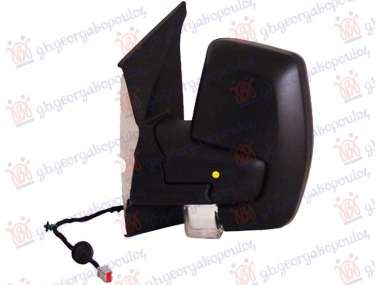 RETROVIZOR ELEKTRICNI SA GREJACEM (ELEKTRO-SKLOPIV) (MIGAVAC) (POZICIONO SVETLO 16W) (KONVEKSNO STAKLO)