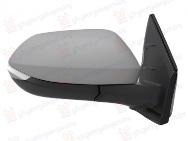 RETROVIZOR ELEKTRICNI SA GREJACEM PM (ELEKTRO-SKLOPIV) (MIGAVAC) (8 PIN) (KONVEKSNO STAKLO)