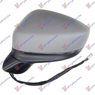 RETROVIZOR ELEKTRICNI SA GREJACEM PM (ELEKTRO-SKLOPIV) (MIGAVAC) (MRTAV UGAO) (ASFERICNO STAKLO)