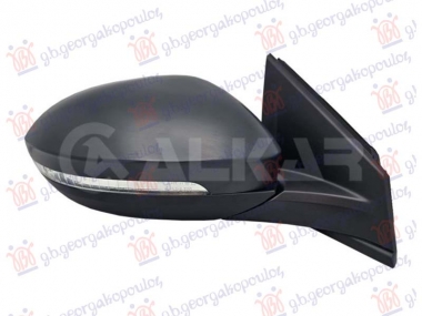 RETROVIZOR ELEKTRICNI SA GREJACEM PM (ELEKTRO-SKLOPIV) (MIGAVAC) (SVETLO) (MEMORIJA) (MRTAV UGAO) (15 PIN) (KONVEKSNO)