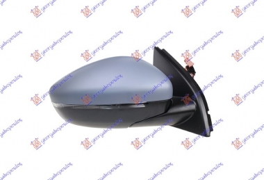 RETROVIZOR ELEKTRICNI SA GREJACEM PM (ELEKTRO-SKLOPIV) (MIGAVAC) (SVETLO) (SENZOR) (KONVEKSNO STAKLO)