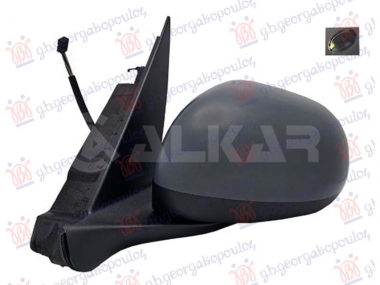 RETROVIZOR ELEKTRICNI SA GREJACEM PM (ELEKTRO-SKLOPIV) (SVETLO) (KONVEKSNO STAKLO) (8 PIN)